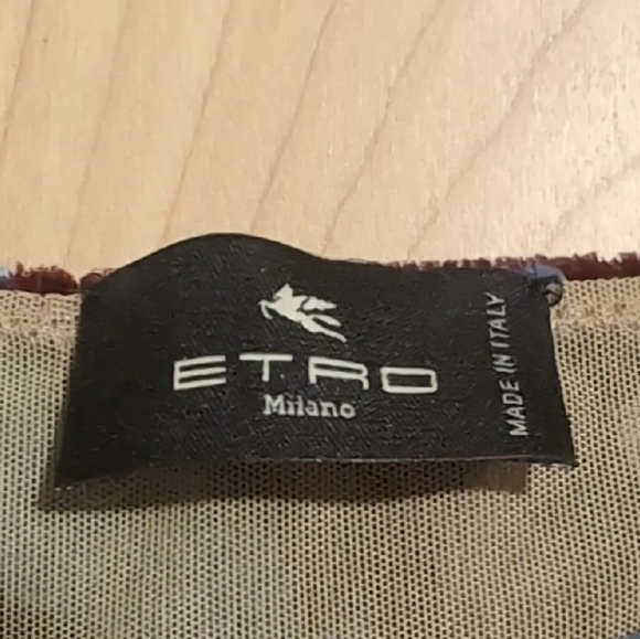 EtroVelvet Printed Sheer Top - Picture 2 of 7